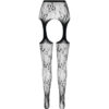 PASSION - ECO COLLECTION BODYSTOCKING ECO S001 BLACK - Image 4