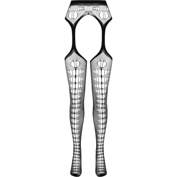 PASSION - ECO COLLECTION BODYSTOCKING ECO S008 RED - Image 3
