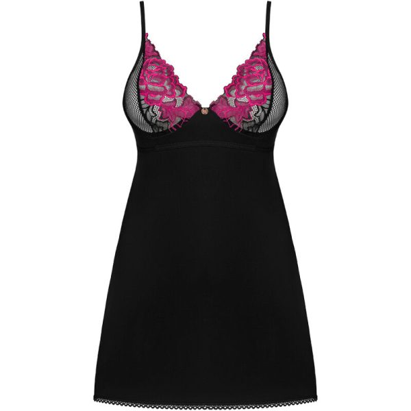 OBSESSIVE - ROSENTY CHEMISE & THONG - Image 5