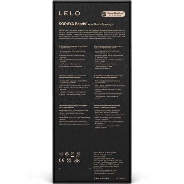 LELO - SORAYA BEADS ANAL MASSAGER BLACK - Image 4