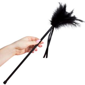 SECRETPLAY - BLACK FEATHERS 40 CM