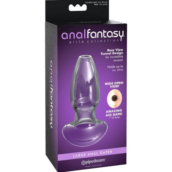 ANAL FANTASY ELITE COLLECTION - ANAL GAPER DILATOR GLASS SIZE M - Image 3