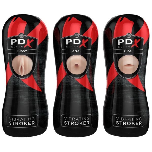 PDX ELITE - STROKER SET 12 UNITS; 6X VAGINA, 3X ANO, 3X MOUTH - Image 2