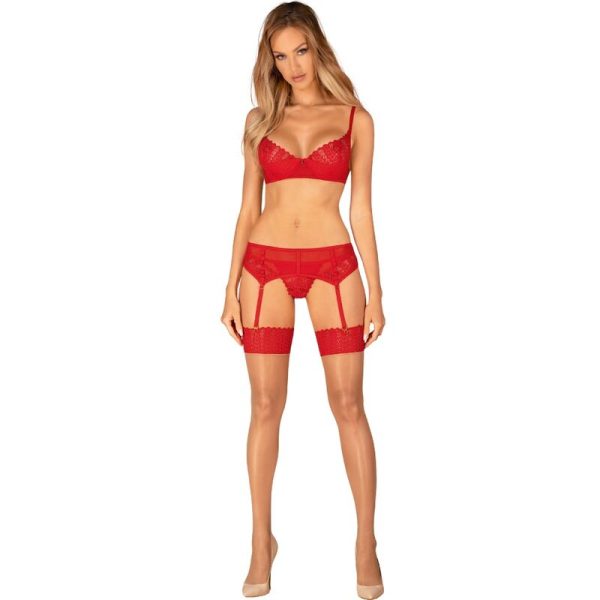 OBSESSIVE - INGRIDIA THREE PIECES RED - Image 3