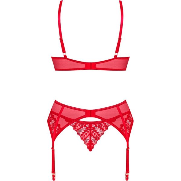 OBSESSIVE - INGRIDIA THREE PIECES RED - Image 6