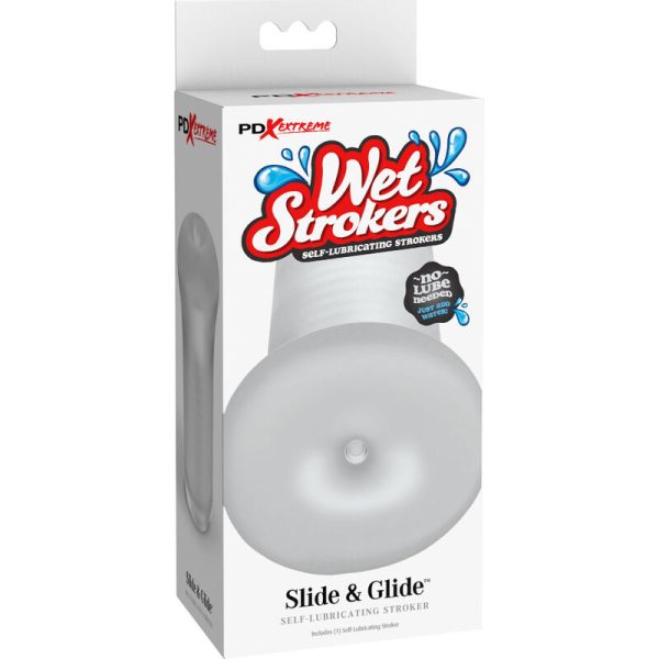 FETISH FANTASY EXTREME - SLIDE & GLIDE STROKER SILICONE TRANSPARENT - Image 4