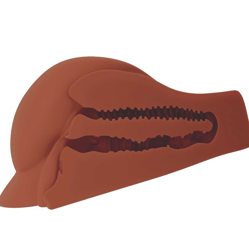 PDX PLUS - PERFECT ASS XL MASTURBATOR DOUBLE ENTRY BROWN - Image 3