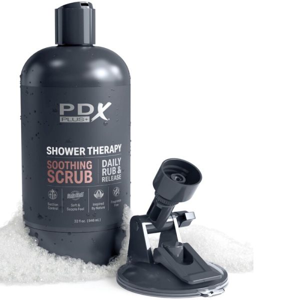 PDX PLUS - STROKER DISCREET DESIGN SHAMPOO BOTTLE SOOTHING SCRUB CARAMEL - Image 4