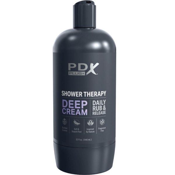 PDX PLUS - STROKER DISCREET DESIGN SHAMPOO BOTTLE DEEP CREAM - Image 4