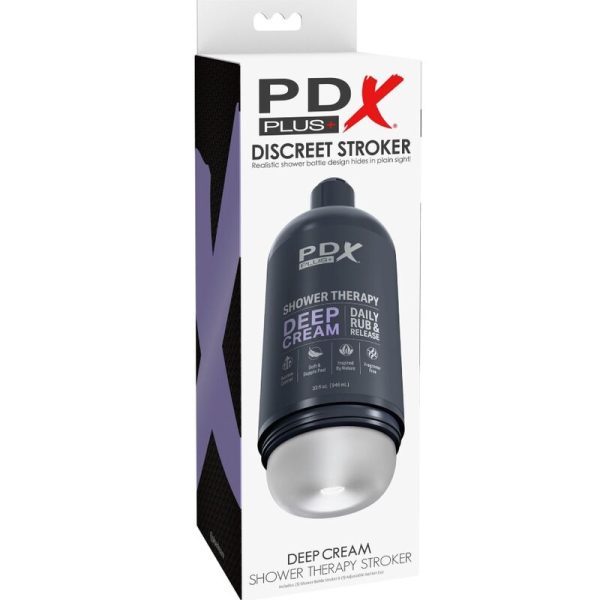 PDX PLUS - STROKER DISCREET DESIGN SHAMPOO BOTTLE DEEP CREAM - Image 6