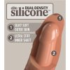 KING COCK ELITE - REALISTIC SILICONE DILDO 17.8 CM CARAMEL - Image 4