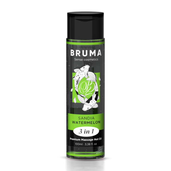 BRUMA' - PREMIUM MASSAGE HOT OIL WATERMELON 3 IN 1