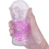 PRETTY LOVE - FANTASY MALE MASTURBATOR WITH INTERNAL SPIRAL AND BALLS TRANSPARENT - Image 7