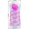 PRETTY LOVE - FANTASY MALE MASTURBATOR WITH INTERNAL SPIRAL AND BALLS TRANSPARENT - Image 4