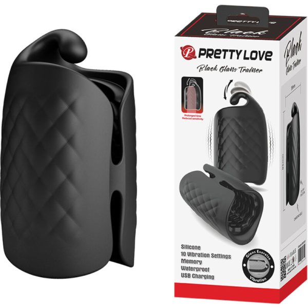 PRETTY LOVE - MANUAL MASTURBATOR FOR GLAND RECHARGEABLE VIBRATOR - Image 2