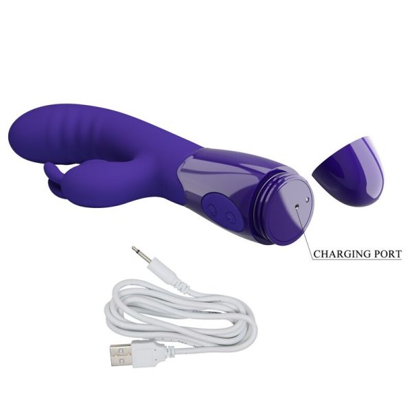 PRETTY LOVE - CERBERUS YOUTH VIOLET RABBIT VIBRATOR - Image 6