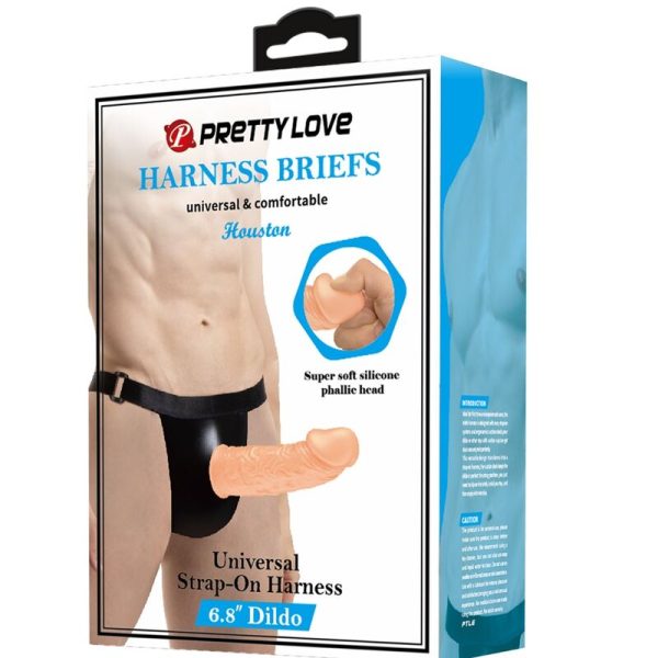 PRETTY LOVE - HARNNES BRIEFS WITH DIDLO INCLUDED - Image 9