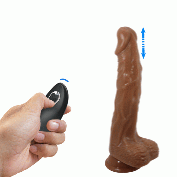 DANCE - REALISTIC VIBRATOR WITH REMOTE CONTROL SUCTION CUP - Image 2