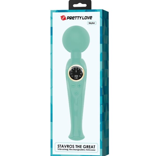 PRETTY LOVE - SKYLER GREEN WAND VIBRATOR - Image 8