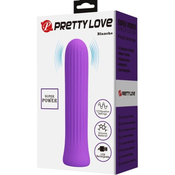 PRETTY LOVE - BLANCHE LILAC STIMULATOR VIBRATOR - Image 8