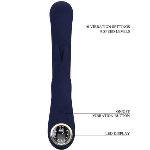 PRETTY LOVE - LAMAR RABBIT VIBRATOR & BLUE G-SPOT - Image 9