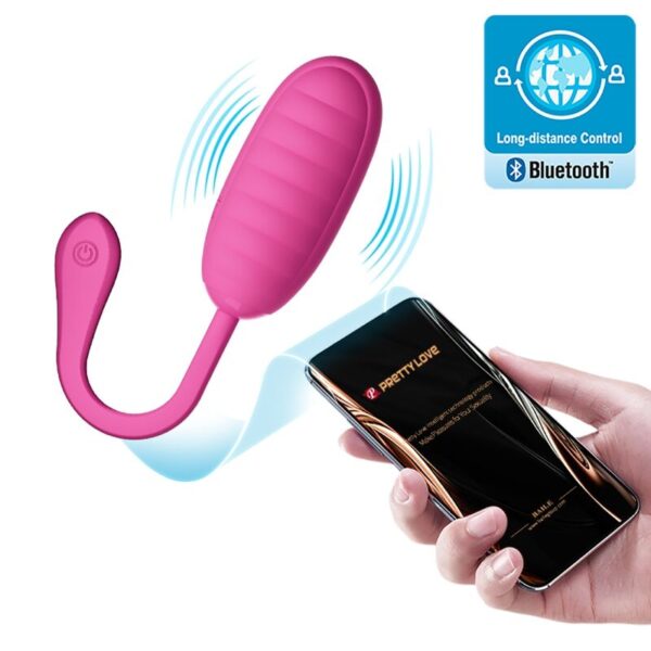 PRETTY LOVE - CATALINA PINK RECHARGEABLE VIBRATING EGG - Image 11