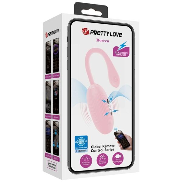PRETTY LOVE - DOREEN PINK RECHARGEABLE VIBRATING EGG - Image 12