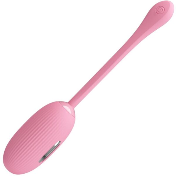 PRETTY LOVE - DOREEN PINK RECHARGEABLE VIBRATING EGG - Image 3