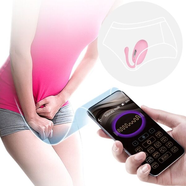 PRETTY LOVE - DOREEN PINK RECHARGEABLE VIBRATING EGG - Image 7