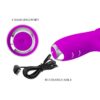 PRETTY LOVE - DOROTHY PURPLE RECHARGEABLE RABBIT VIBRATOR - Image 11