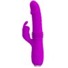 PRETTY LOVE - DOROTHY PURPLE RECHARGEABLE RABBIT VIBRATOR - Image 2