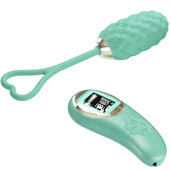 PRETTY LOVE - VIVIAN GREEN REMOTE CONTROL VIBRATING EGG - Image 2