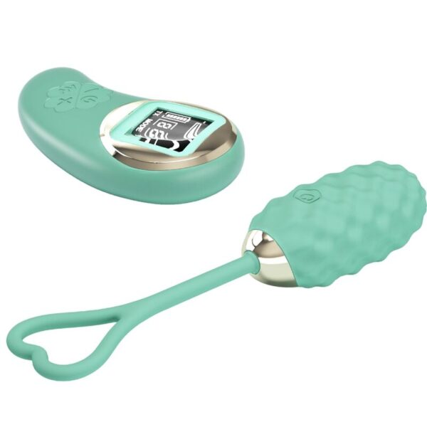 PRETTY LOVE - VIVIAN GREEN REMOTE CONTROL VIBRATING EGG - Image 4