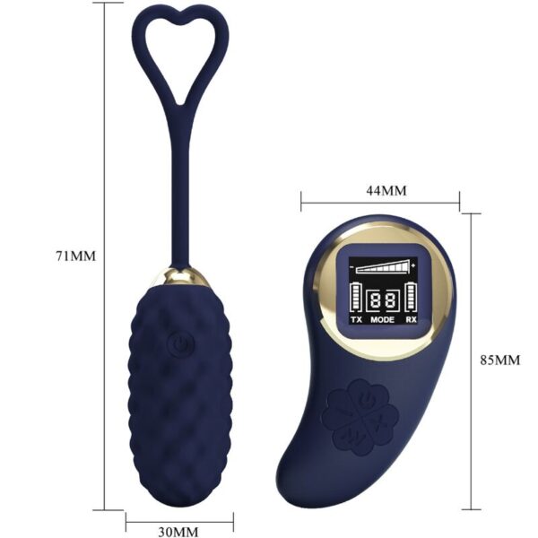 PRETTY LOVE - VIVIAN BLUE REMOTE CONTROL VIBRATING EGG - Image 5