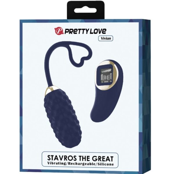 PRETTY LOVE - VIVIAN BLUE REMOTE CONTROL VIBRATING EGG - Image 9