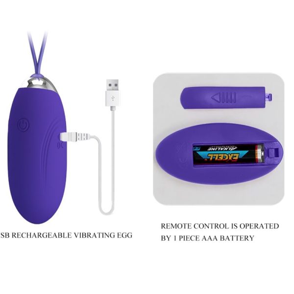 PRETTY LOVE - JENNY YOUTH VIOLATING EGG REMOTE CONTROL VIOLET - Image 6