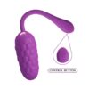 PRETTY LOVE - VIBRATING EGG WITH PURPLE RECHARGEABLE MARINE TEXTURE - Image 8