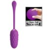 PRETTY LOVE - VIBRATING EGG WITH PURPLE RECHARGEABLE MARINE TEXTURE - Image 5