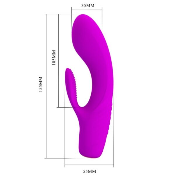 PRETTY LOVE - TIM PURPLE RECHARGEABLE VIBRATOR - Image 7