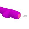 PRETTY LOVE - TROY PURPLE RECHARGEABLE VIBRATOR - Image 6