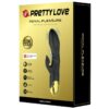 PRETTY LOVE - BLACK RECHARGEABLE GOLD PLATED LUXURY VIBRATOR - Image 7