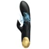 PRETTY LOVE - BLACK RECHARGEABLE GOLD PLATED LUXURY VIBRATOR - Image 2