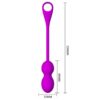 PRETTY LOVE - ELVIRA RECHARGEABLE VIBRATING BALLS PURPLE - Image 4