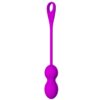 PRETTY LOVE - ELVIRA RECHARGEABLE VIBRATING BALLS PURPLE - Image 2
