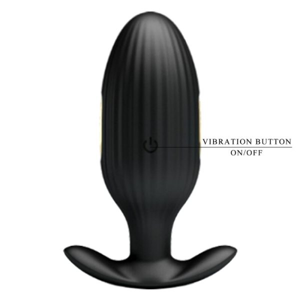 PRETTY LOVE - JEFFERSON APP CONTROLLED ANAL PLUG BLACK - Image 5