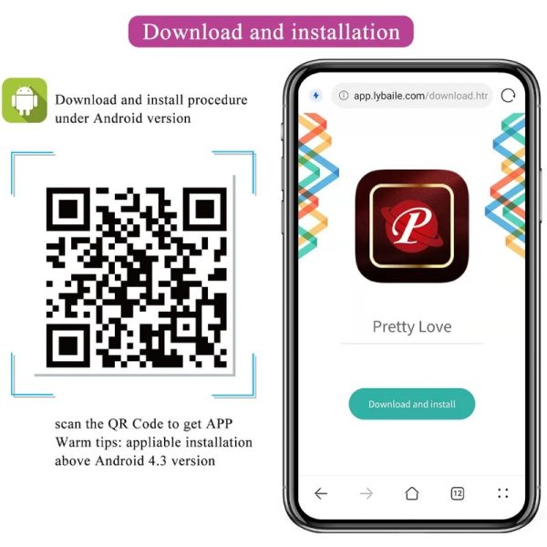 PRETTY LOVE - JEFFERSON APP CONTROLLED ANAL PLUG BLACK - Image 9