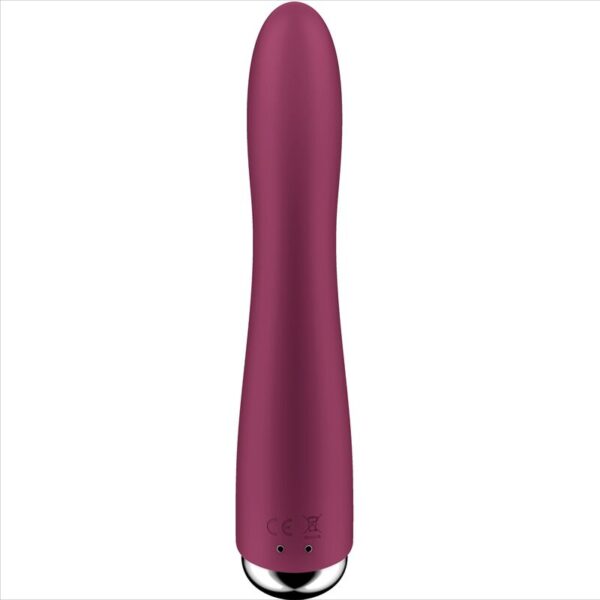 SATISFYER - SPINNING VIBE 1 G-SPOT ROTATOR VIBRATOR RED - Image 4