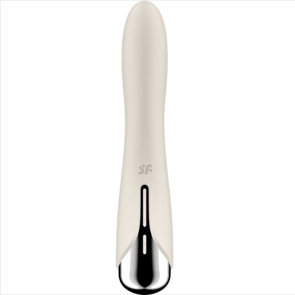 SATISFYER - SPINNING VIBE 1 G-SPOT BEIGE ROTATOR VIBRATOR - Image 2