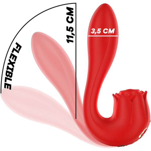 MIA - SELENA STIMULATOR VIBRATING + TAPPING RED - Image 7