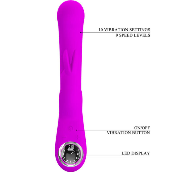 PRETTY LOVE - LAMAR RABBIT VIBRATOR & VIOLET G-SPOT - Image 8
